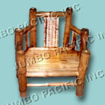 Bamboo arm chair