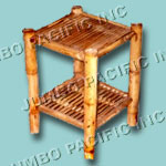 Bamboo small square table