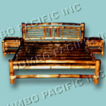 Bamboo with two small side table