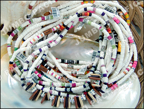 Shell Heishe Necklace Collection